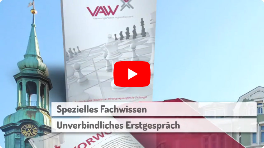 VAW Versorgungsausgleichswerk Imagefilm bei YouTube